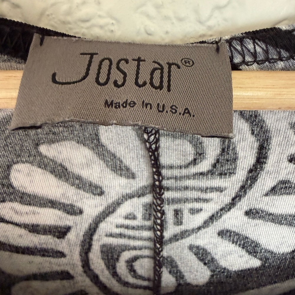 Jostar Black & Gray Aztec Patterned Women’s Maxi … - image 2